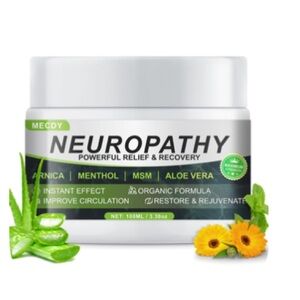 MEC Neuropathy Relief Cream - White